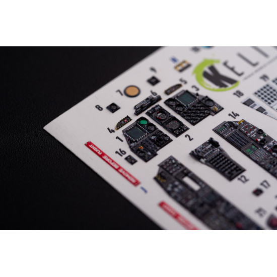 Kelik K48017 1/48 A 10c Thunderbolt Interior 3d Decals For Academy Kit