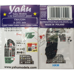 Yahu Model Yma3284 1/32 Instrument Panel For A-20g Late For Hkm