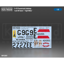 Kits World Kw132031 1/32 Decal P-47d Thunderbolt Look No Hands / Eight Nifties