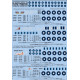 Kits World Kw144010 1/144 Decal For Spitfire Mk Viii - Ixc Mk210
