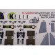 Kelik K72080 1/72 Grumman A 6a Knight Rider Interior 3d Decals For Fujimi Kit