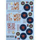 Kits World Kw144049 1/144 Decal For Avro Lancasters Accessories For Aircraft