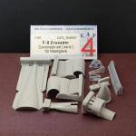 Cat4-r48100 1/48 F8 Crusader Conversion Set Early For Hasegawa