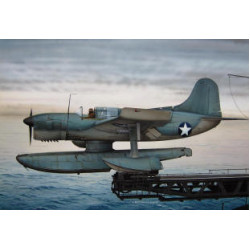Curtiss SO3C Seamew US NAVY floatplane 1/72 SWORD 72048