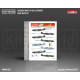 Kits World Kwm48-1037 1/48 Mask And Decal Messerschmitt Bf109e-1 -3 -4 -7 Luftwaffe Part 1