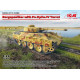 Icm 35360 1/35 Bergepanther With A Turret Pz.kpfw.iv Plastic Model Kit