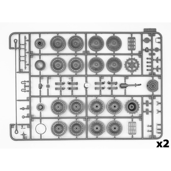 Icm 35360 1/35 Bergepanther With A Turret Pz.kpfw.iv Plastic Model Kit