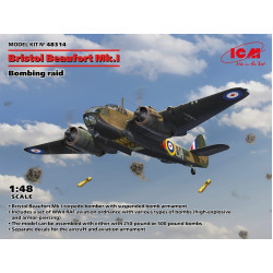 Icm 48314 1/48 Bristol Beaufort Mk.i Bombing Raid Plastic Model Kit