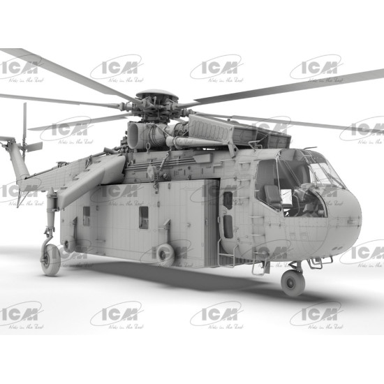 Icm 53057 1/35 Ch-54a Tarhe With Universal Military Pod Plastic Model Kit