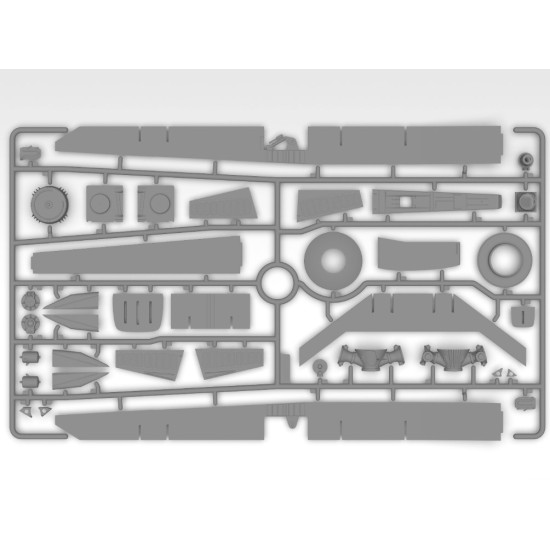 Icm 53057 1/35 Ch-54a Tarhe With Universal Military Pod Plastic Model Kit