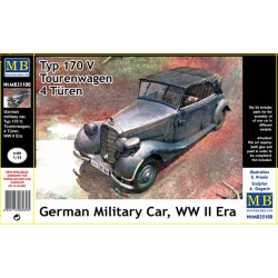 Master Box 35100 1/35 German Military Car Type 170v Tourenwagen 4turen 1937.1940