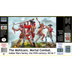 Master Box 35236 1/35 The Mohicans. Mortal Combat. Indian Wars Series The Xviii Century. Kit No 7