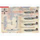 Print Scale 72-517 1/72 Decal For Supermarine Spitfire Xiv High Backs Over Europe The Complete Set 2 Leaf