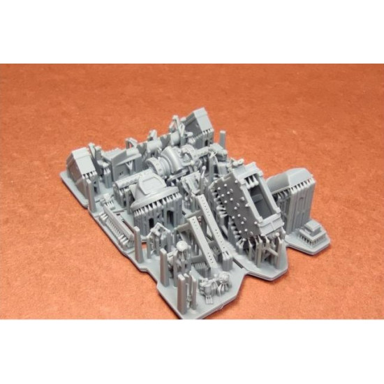 Sbs 3d038 1/35 Sd.kfz. 250 Neu Power Transmission System Resin Kit