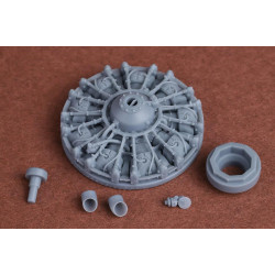 Sbs 48086 1/48 Sbd-1/2/3/4 Dauntless Engine And Exhaust Set For Academy/Am