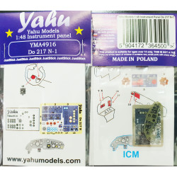 Yahu Model Yma4916 1/48 Dornier Do-217n-1 Icm Accessories For Aircraft