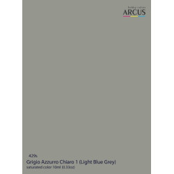 Arcus A429 Acrylic Paint Grigio Azzurro Chiaro 1 Light Blue Grey Saturated Color
