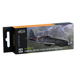 Arcus A4012 Acrylic Paints Set Anr Fighters Over Northern Italy 6 Colors In Set 10ml