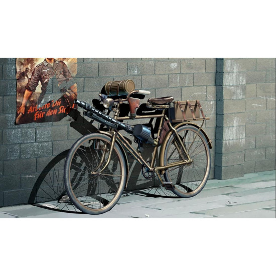 Master Box 35165 1/35 German Military Bicycle Wwii Era Plastic Model Kit