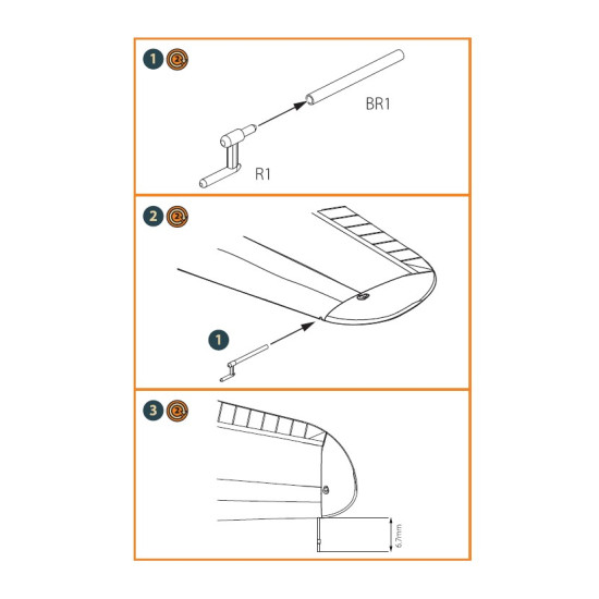 Clear Prop Cpa72058 1/72 Hawkh 75m N Opitottubefor Cp Kits Cp72021 Cp72022