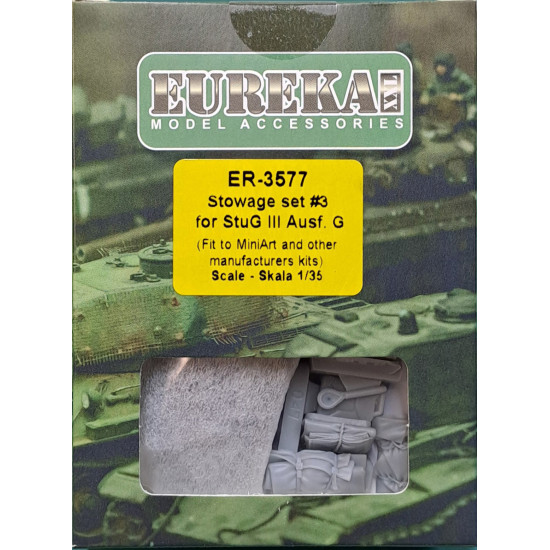 Eureka Er-3577 1/35 Stug Iii Ausf. G Stowage Set 3