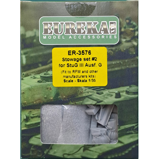 Eureka Er-3576 1/35 Stug Iii Ausf. G Stowage Set 2