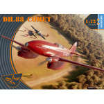 Clear Prop 72019 1/72 Dh.88 Comet Plastic Model Aircraft