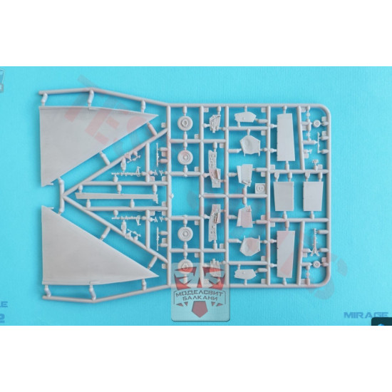 Model Svit 72078 1/72 Mirage 2000c Ec 1.12 Cambresis Squadron Plastic Model Kit