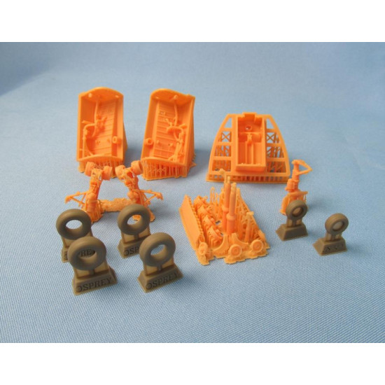 Metallic Details Mdr48219 1/48 Bell Mv 22 Osprey. Landing Gears Hobbyboss Accessories Kit