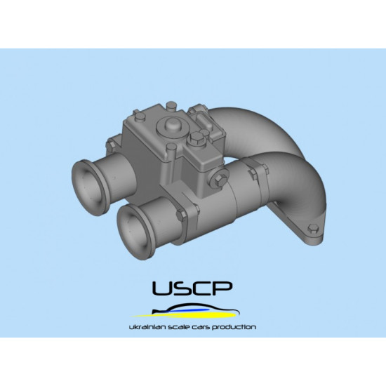 Uscp 24a091 1/24 Resin Abarth 695 Weber Carburetor For Tamiya Fiat