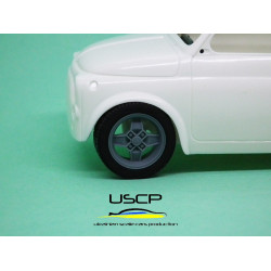 Uscp 24p186t 1/24 Resin Wheels And Tires Cromodora Cd30 13 Inch Fit Tamiya Abarth 695/Fiat500
