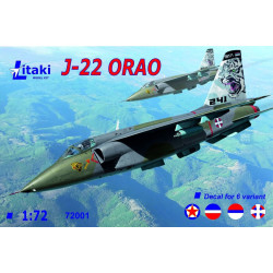 Litaki 72001 1/72 J-22 Orao Attack Aircraft Plastic Model Kit