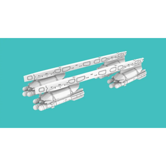 Rise144 Models Rm074 1/144 Panavia Tornado Gr4 Brimstone Big Pack 2 Options