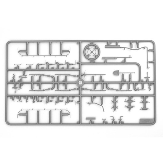 Icm 35502 1/35 Kfz.70 With Mg 34 Wwii German Military Vehicle