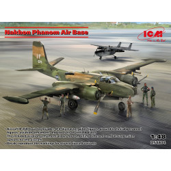 Icm Ds4804 1/48 Nakhon Airfield Of The Us Air Force In Vietnam Plastic Model Kit