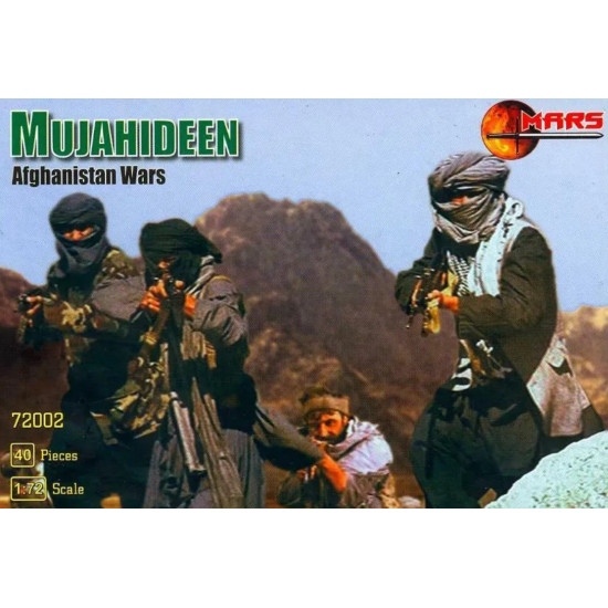 Mars Figures 72002 1/72 Arab Mujahideen Modern Afghanistan War Model Kit