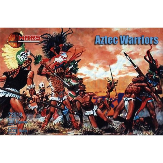 Mars Figures 72018 1/72 Aztec Warriors Indians Ancient Ages Model Kit