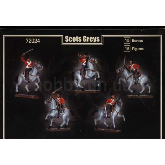 Mars Figures 72024 1/72 Scott Greys Napoleonic Wars, Scale Plastic Model Kit