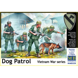 Master Box 35238 1/35 Dog Patrol. Vietnam War Series Plastic Model Kit