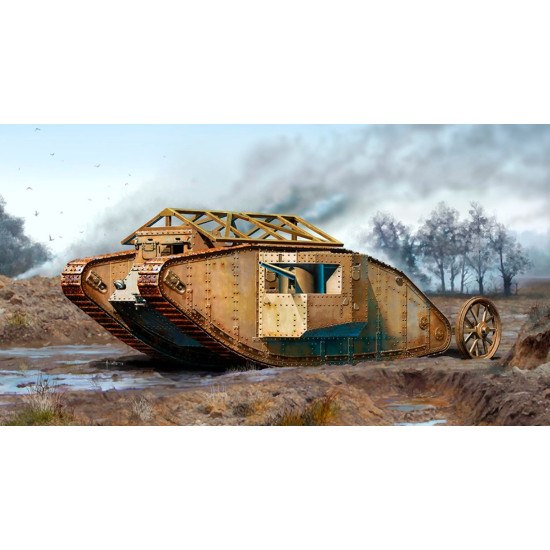 Master Box 72001 1/72 Mk I Male British Tank Somme Battle Period 1916