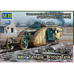 Master Box 72002 1/72 Mk I Female British Tank Somme Battle Period 1916