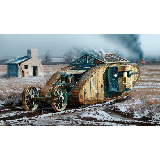 Master Box 72002 1/72 Mk I Female British Tank Somme Battle Period 1916