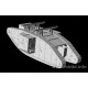 Master Box 72003 1/72 Mk I Male British Tank Special Modification For The Gaza Strip