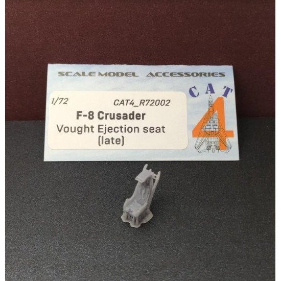 Cat4-r72002 1/72 F-8 Crusader Vought Ejection Seat Late Aircraft Accessories