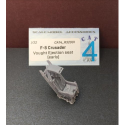 Cat4-r32001 1/32 F8 Crusader Vought Ejection Seat Early Aircraft Accessories