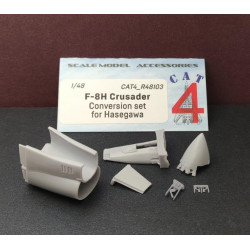 Cat4-r48103 1/48 F8h Crusader Conversion Set For Hasegawa Aircraft Accessories