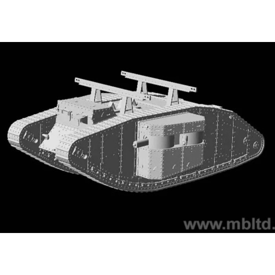 Master Box 72004 1/72 Mki Female British Tank Special Modification For Gazastrip