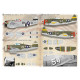 Print Scale 72-527 1/72 Decal For P 47 Thunderbolt Aces