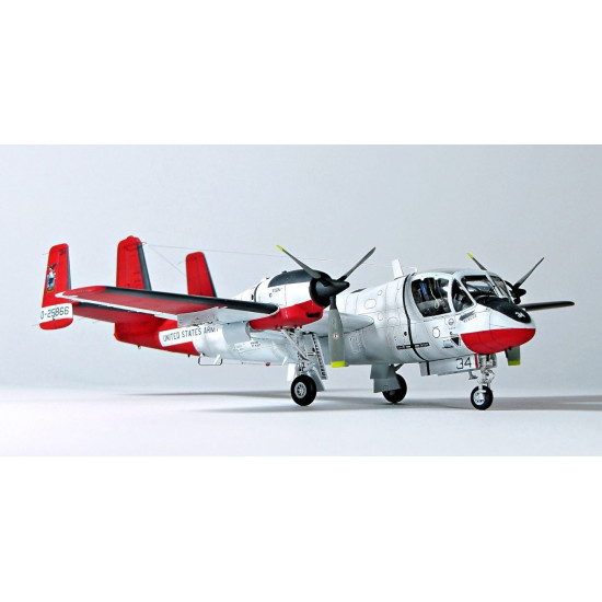 Clear Prop 72038 1/72 Ov 1b Mohawk Pilot School Plastic Model Aircraft