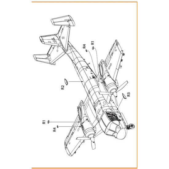 Clear Prop Cpa72048 1/72 Ov 1 A B C D Mohawk Air Intakes For Cp Kit